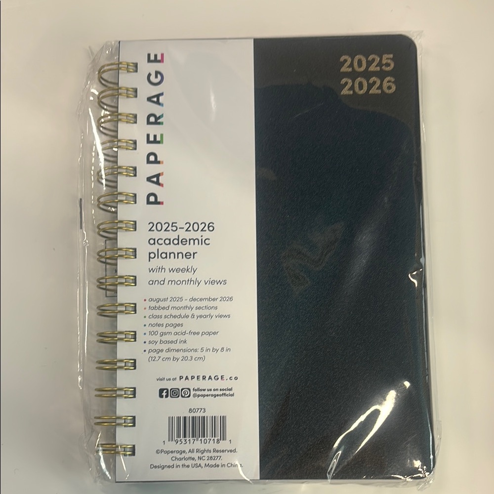 2025-2026 Black Academic Planner